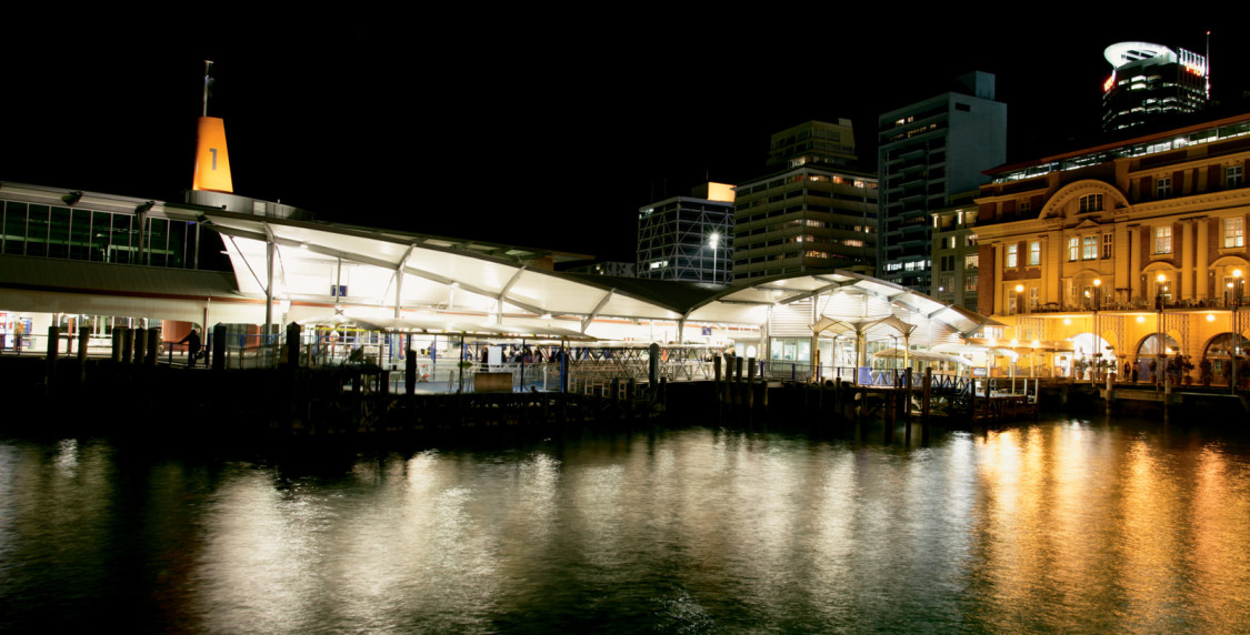 Concrete Construction ARTNL Downtown Ferry Terminal