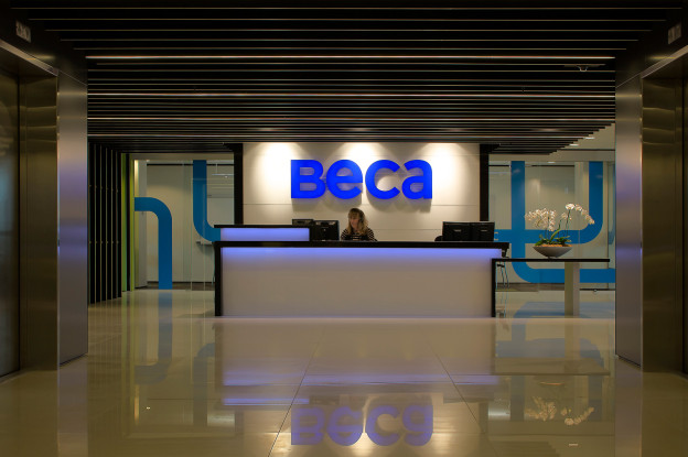 Corporate Interiors Beca Aspec Construction