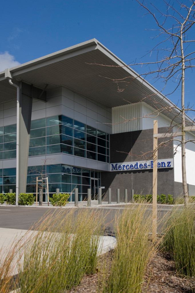 New Zealand Construction Companies Aspec Mercedes Office and Warehouse